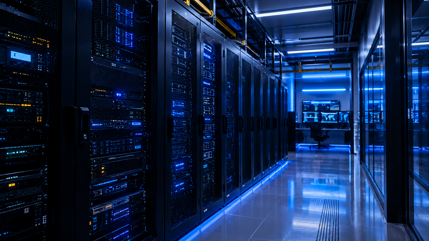 Infrastruktur server modern